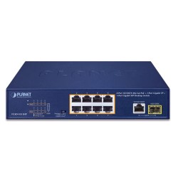 PLANET FGSD-1011HP 8-Port 10/100TX 802.3at PoE + 1-Port 10/100/1000T + 1-Port 100/1000X SFP Desktop Switch PLANET FGSD-1011HP 8-Port 10/100TX 802.3at PoE + 1-Port 10/100/1000T + 1-Port 100/1000X SFP Desktop Switch