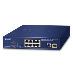 PLANET FGSD-1011HP 8-Port 10/100TX 802.3at PoE + 1-Port 10/100/1000T + 1-Port 100/1000X SFP Desktop Switch PLANET FGSD-1011HP 8-Port 10/100TX 802.3at PoE + 1-Port 10/100/1000T + 1-Port 100/1000X SFP Desktop Switch