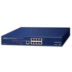 PLANET MGS-6311-8P2X L3 8-Port 2.5GBASE-T 802.3at PoE + 2-Port 10GBASE-X SFP+ Managed Ethernet Switch PLANET MGS-6311-8P2X L3 8-Port 2.5GBASE-T 802.3at PoE + 2-Port 10GBASE-X SFP+ Managed Ethernet Switch