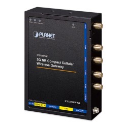 PLANET ICG-2210W-NR-EU Industrial 5G NR Compact Cellular Wireless Gateway with 2-Port 10/100/1000T PLANET ICG-2210W-NR-EU Industrial 5G NR Compact Cellular Wireless Gateway with 2-Port 10/100/1000T