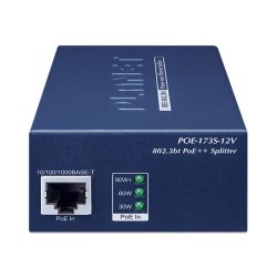 PLANET POE-173S-12V Single-Port 10/100/1000Mbps 802.3bt PoE++ Splitter PLANET POE-173S-12V Single-Port 10/100/1000Mbps 802.3bt PoE++ Splitter