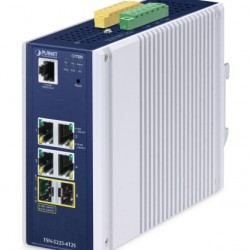 PLANET TSN-5225-4T2S Industrial L2+ 4-Port 10/100/1000T + 2-Port 1G/2.5G SFP Managed TSN Ethernet Switch PLANET TSN-5225-4T2S Industrial L2+ 4-Port 10/100/1000T + 2-Port 1G/2.5G SFP Managed TSN Ethernet Switch