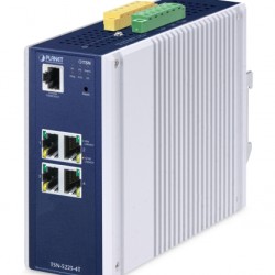 PLANET TSN-5225-4T Industrial L2+ 4-Port 10/100/1000T Managed TSN Ethernet Switch PLANET TSN-5225-4T Industrial L2+ 4-Port 10/100/1000T Managed TSN Ethernet Switch