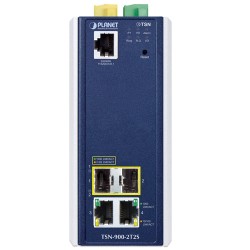 PLANET TSN-900-2T2S Industrial 2-Port 10/100/1000T + 2-Port 1G/2.5G SFP Managed TSN Media Converter PLANET TSN-900-2T2S Industrial 2-Port 10/100/1000T + 2-Port 1G/2.5G SFP Managed TSN Media Converter