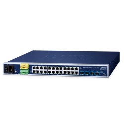PLANET IGS-R4215-24T4X Industrial L2/L4 24-Port 10/100/1000T + 4-Port 10G SFP+ Managed Ethernet Switch PLANET IGS-R4215-24T4X Industrial L2/L4 24-Port 10/100/1000T + 4-Port 10G SFP+ Managed Ethernet Switch