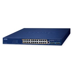 PLANET GS-4210-24UP4X 24-Port 10/100/1000T 802.3bt PoE + 4-Port 10G SFP+ Managed Ethernet Switch PLANET GS-4210-24UP4X 24-Port 10/100/1000T 802.3bt PoE + 4-Port 10G SFP+ Managed Ethernet Switch
