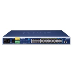 PLANET MGSW-24160F L2+ 8-Port 10/100/1000T + 12-Port 100/1000X SFP + 4-Port 10G SFP+ Managed Metro Ethernet Switch PLANET MGSW-24160F L2+ 8-Port 10/100/1000T + 12-Port 100/1000X SFP + 4-Port 10G SFP+ Managed Metro Ethernet Switch