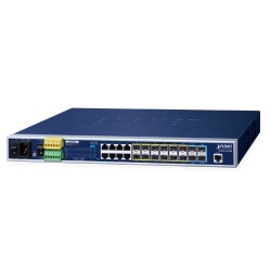 PLANET MGSW-24160F L2+ 8-Port 10/100/1000T + 12-Port 100/1000X SFP + 4-Port 10G SFP+ Managed Metro Ethernet Switch PLANET MGSW-24160F L2+ 8-Port 10/100/1000T + 12-Port 100/1000X SFP + 4-Port 10G SFP+ Managed Metro Ethernet Switch