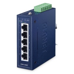 PLANET ISW-500T Industrial 5-Port 10/100TX Compact Ethernet Switch PLANET ISW-500T Industrial 5-Port 10/100TX Compact Ethernet Switch