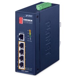 PLANET ISW-504PT Industrial 5-Port 10/100TX Ethernet Switch with 4-Port 802.3at PoE+ PLANET ISW-504PT Industrial 5-Port 10/100TX Ethernet Switch with 4-Port 802.3at PoE+