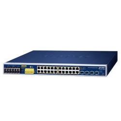 PLANET IGS-R4215-24P4X Industrial L2+ 24-Port 10/100/1000T 802.3at PoE + 4-Port 10G SFP+ Managed Ethernet Switch PLANET IGS-R4215-24P4X Industrial L2+ 24-Port 10/100/1000T 802.3at PoE + 4-Port 10G SFP+ Managed Ethernet Switch