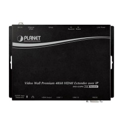 PLANET IHD-420PR Video Wall 4K/60 HDMI & USB over IP Receiver with PoE PLANET IHD-420PR Video Wall 4K/60 HDMI & USB over IP Receiver with PoE