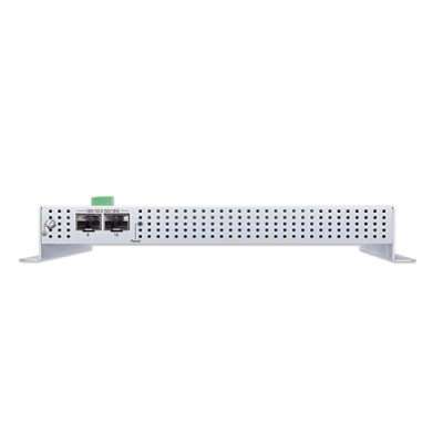 PLANET WGS-4215-8P2XV Industrial L2+ 8-Port 10/100/1000T 802.3at PoE + 2-Port 10G SFP+ Wall-mount Managed Ethernet Switch with LCD Touch Screen