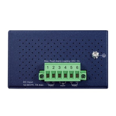 PLANET IFGS-624PTF Industrial 4-Port 10/100TX 802.3at PoE + 2-Port 1000X SFP Ring Ethernet Switch