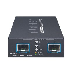 PLANET XT-815A 2-Port 10G/2.5G/1G/100BASE-X SFP+ Media Converter PLANET XT-815A 2-Port 10G/2.5G/1G/100BASE-X SFP+ Media Converter