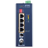 PLANET IVC-234GPT Industrial 4-Port 10/100/1000T 802.3at PoE+ to VDSL2 Extender