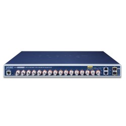 PLANET LRP-1622CS 16-port Coax + 2-port 10/100/1000T + 2-port 100/1000X SFP Long Reach PoE over Coaxial Managed Switch PLANET LRP-1622CS 16-port Coax + 2-port 10/100/1000T + 2-port 100/1000X SFP Long Reach PoE over Coaxial Managed Switch