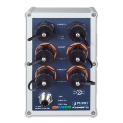 PLANET IGS-604HPT-RJ Industrial IP67-rated 4-Port 10/100/1000T 802.3at PoE + 2-Port 10/100/1000T Managed Ethernet Switch (-40~75 degrees C) PLANET IGS-604HPT-RJ Industrial IP67-rated 4-Port 10/100/1000T 802.3at PoE + 2-Port 10/100/1000T Managed Ethernet Switch (-40~75 degrees C)