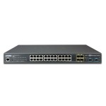 PLANET GS-5220-20T4C4XR L2+ 24-Port 10/100/1000T + 4-Port Shared SFP + 4-Port 10G SFP+ Managed Switch