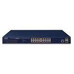 Planet GS-4210-16P2S 16-Port 10/100/1000T 802.3at PoE + 2-Port 100/1000X SFP Managed Switch