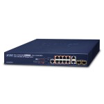 Planet GS-5220-8P2T2S L2+ 8-Port 10/100/1000T 802.3at PoE + 2-Port 10/100/1000T + 2-Port 100/1000X SFP Managed Switch