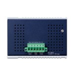 PLANET IGS-1020PTF-12V Industrial 8-Port 10/100/1000T 802.3at PoE + 2-Port 100/1000X SFP Ethernet Switch w/ 12V Booster (-40~75 degrees C)