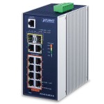 Planet IGS-4215-8P2T2S Industrial 8-Port 10/100/1000T 802.3at PoE + 2-Port 10/100/100T + 2-Port 100/1000X SFP Managed Switch