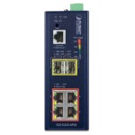 PLANET IGS-5225-4P2S  L2+ Industrial 4-Port 10/100/1000T 802.3at PoE + 2-Port 100/1000X SFP Managed Ethernet Switch