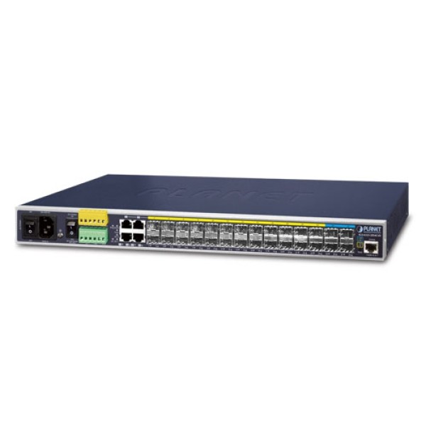 PLANET IGS-6325-20S4C4X Industrial L3 20-Port 100/1000X SFP + 4-Port Gigabit TP/SFP + 4-Port 10G SFP+ Managed Ethernet Switch