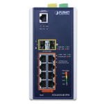 PLANET IGS-6325-8UP2S Industrial L3 8-Port 10/100/1000T 802.3bt PoE + 2-Port 100/1000X SFP + Managed Ethernet Switch