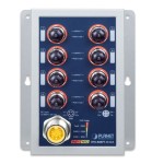 PLANET ISW-808PT-M12A Industrial 8-Port 10/100TX M12 802.3at PoE+ Switch