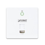 PLANET WDAP-W750E 750Mbps 802.11ac In-wall Wireless Access Point with USB Charger