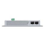 PLANET WGS-5225-8T2SV Industrial L2+ 8-Port 10/100/1000T + 2-Port 100/1000X SFP Wall-mount Managed Switch with LCD Touch Screen