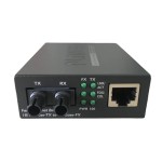 PLANET FT-801 10/100Base-TX to 100Base-FX (ST, MM) Bridge Media Converter -2km