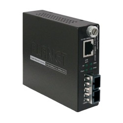 PLANET GST-802 10/100/1000Base-T to 1000Base-SX(SC,MM) Smart Media Converter-220m/550m