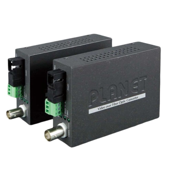 PLANET VF-106G-KIT 1-Channel 4-in-1 Video over Gigabit Fiber Bundle Kit