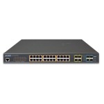 PLANET GS-5220-24UP4X L2+ 24-Port 10/100/1000T Ultra PoE + 4-Port 10G SFP+ Managed Switch